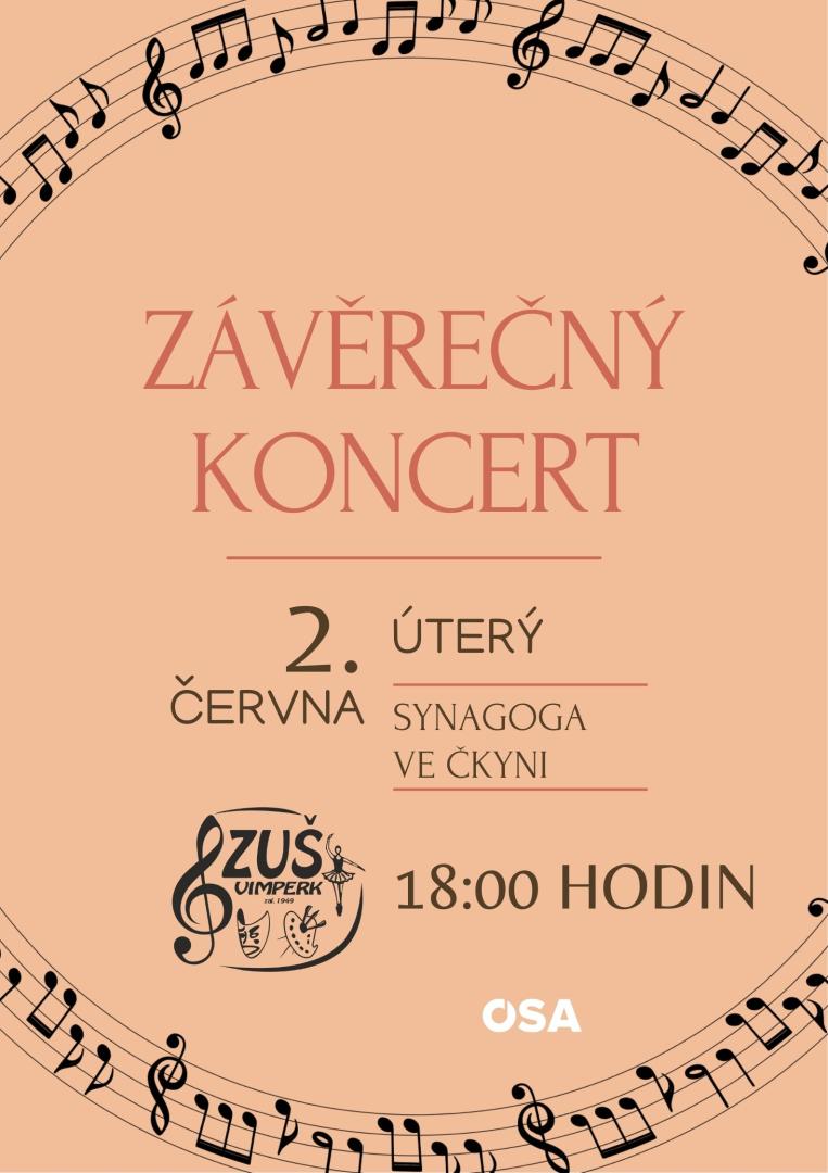 závěrečný koncert