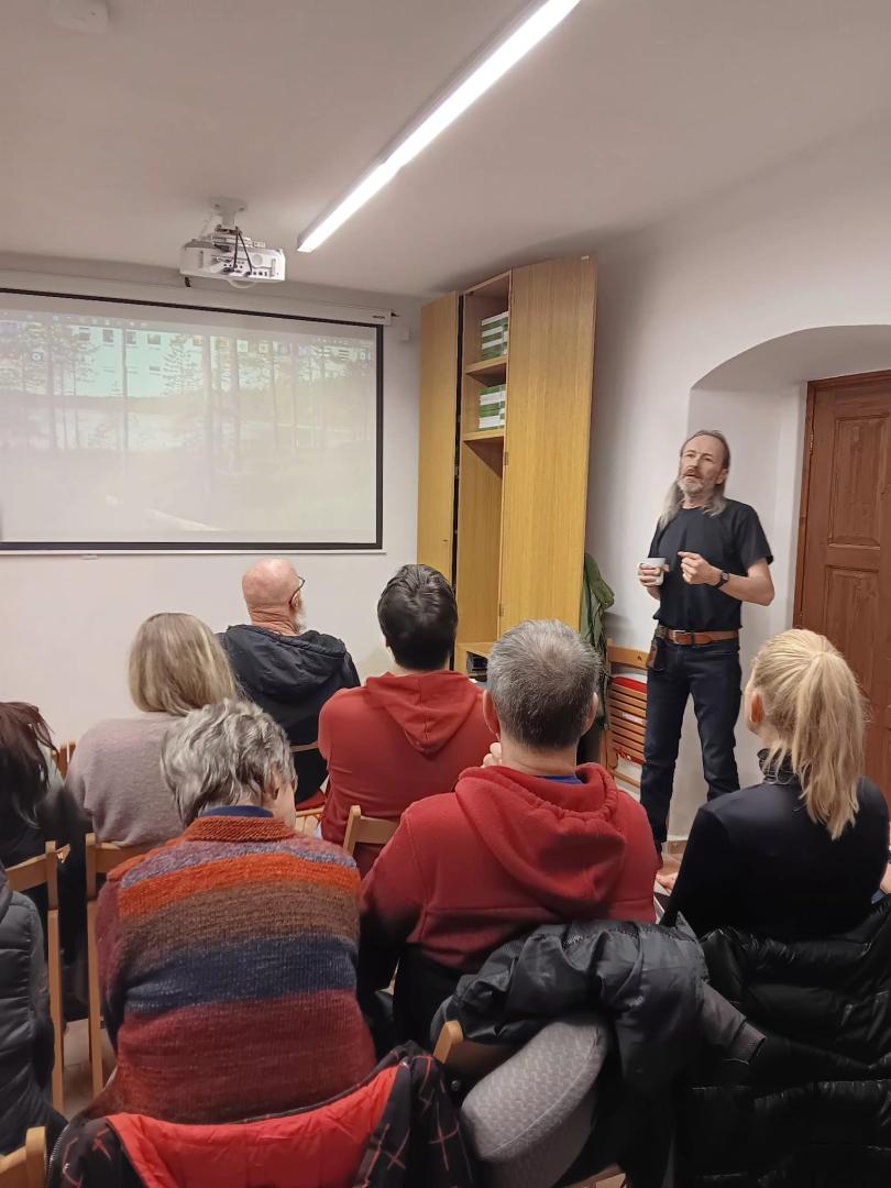 Fred Chvátal: Židé v pozdním středověku (foto:Jindra Bromová)