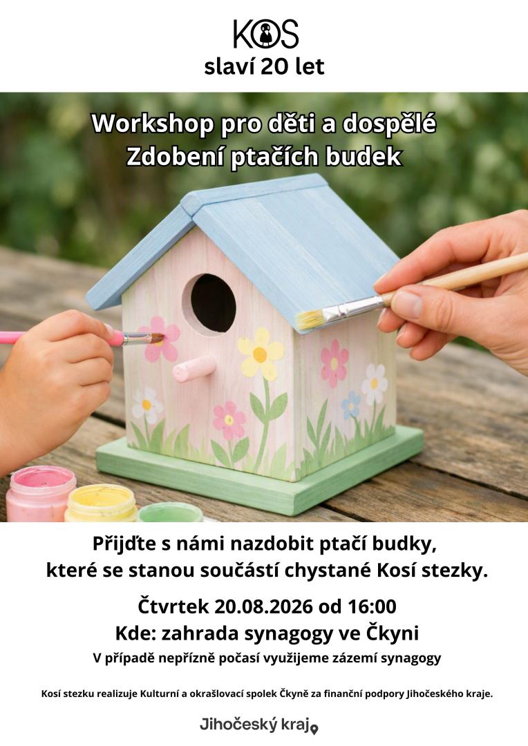 zdobení ptačích budek